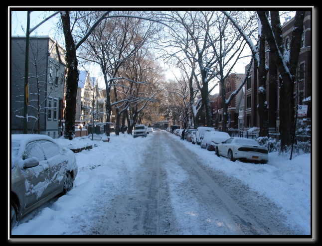 Looking east on Montana