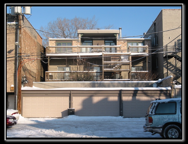 Back of my building