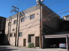 Back of 961 W. Montana with garage from 957 W. Montana